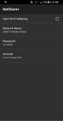 NetShare+ Wifi Tether android App screenshot 0